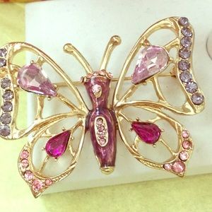 Butterfly Pin Brooch
